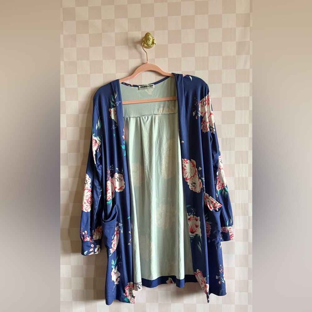 Floral cardigan